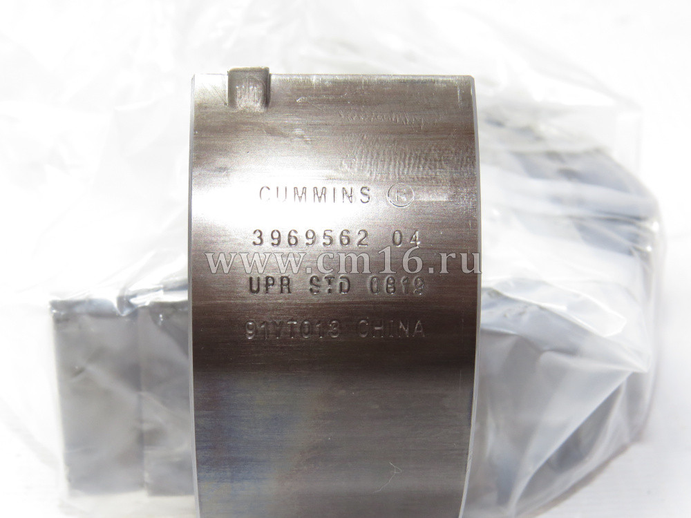 3939859/3969562/3901170 Вкладыш к/в STD шатунный верхний 4-6BT,ISBe,ISDe (O+)